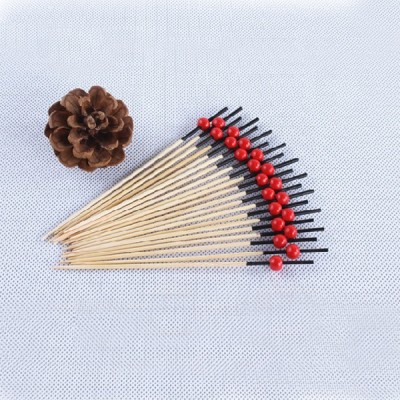 Chinese factory wholesale fancy disposable bamboo skewers