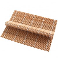 100% handmade cheap weaving bamboo sushi mat bamboo household table mat