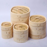 Eco-friendly Square Shaped Handmade Bamboo Food Steamer For Sale