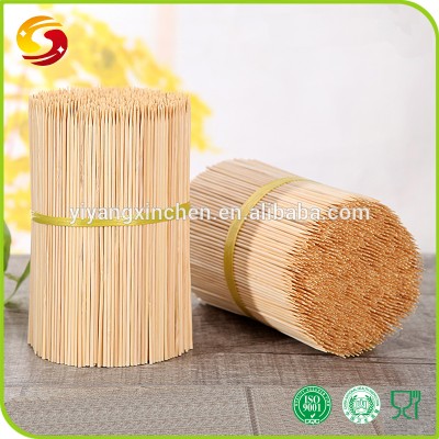 Natuaral bamboo skewers round sticks with cheap price